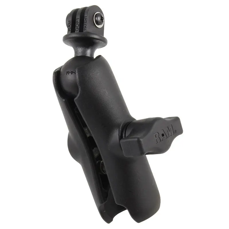 Ram Mount Gopro Hero Adapter With Double Socket Arm [Ram-B-202-Gop1-201U] 1