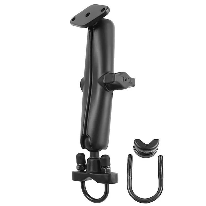 Ram Mount Handlebar Rail Mount W/Long Arm  Diamond [Ram-B-149Zu-C] 1