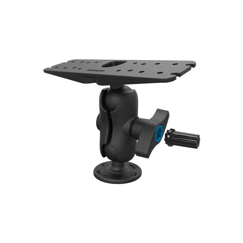 Ram Mount Heavy Duty Marine Electronics Mount W/Pin-Lock Security Kit Short Arm [Ram-S-D-111U-C] 1