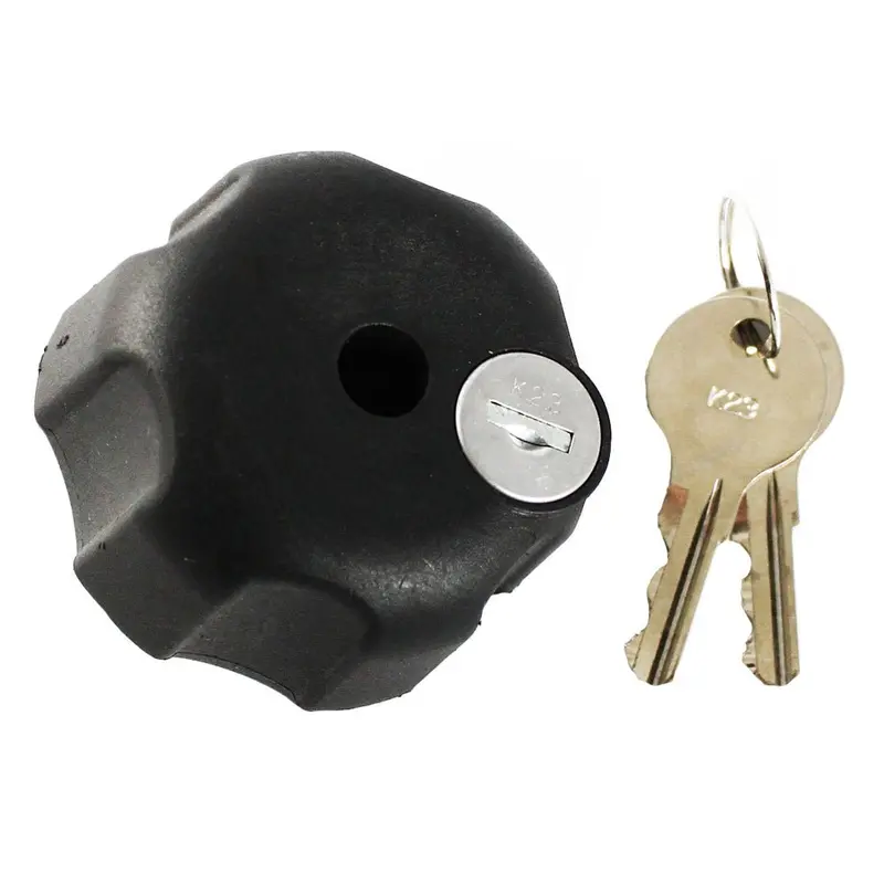 Ram Mount Knob W/Lock & 5/16"-18 Brass Hole - C-Size [Ram-Knob5lu] 1