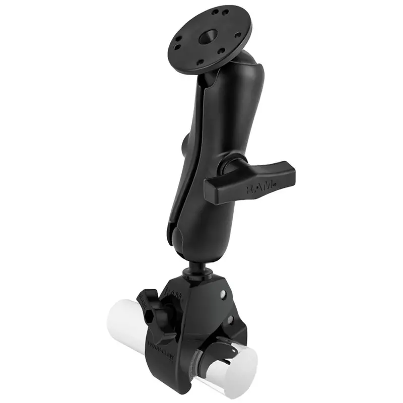 Ram Mount Large Tough-Claw Base W/Double Socket Arm & 1.5" Round Base Adapter [Rap-401-202U] 1