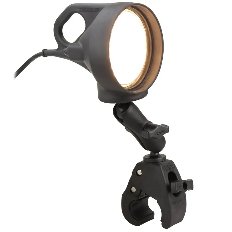 Ram Mount Led Spotlight Mount W/Medium Size Tough-Claw [Ram-B-152-404] 1