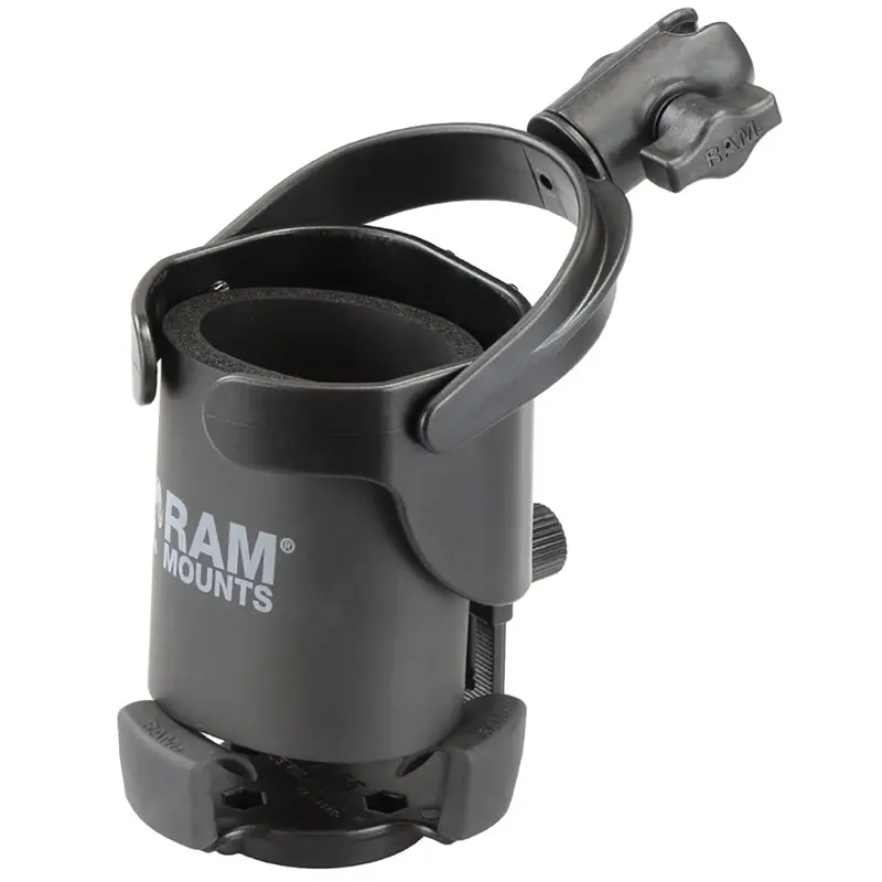 Ram Mount Level Cup Xl W/Single Socket For B Size 1" Ball [Rap-B-417-200-1U] 1