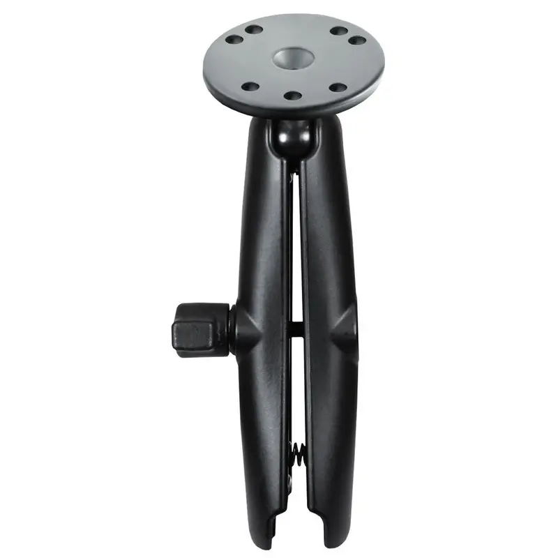 Ram Mount Long Double Socket Arm W/2.5" Round Base [Ram-B-103U-C] 1