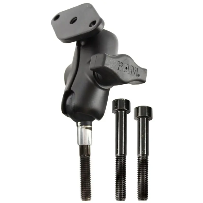Ram Mount M8 Handlebar Short Base W/Diamond [Ram-B-186U-A] 1