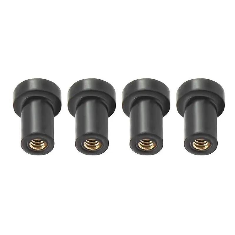 Ram Mount Mari-Nut Rubber Expansion Brass Nuts - 4 Pack [Ram-Mari-Nut-4U] 1