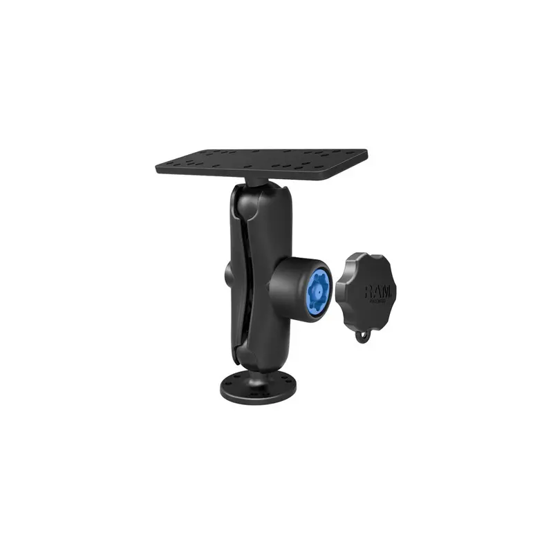 Ram Mount Marine Electronics Mount W/Pin-Lock Security Kit [Ram-S-111U] 1