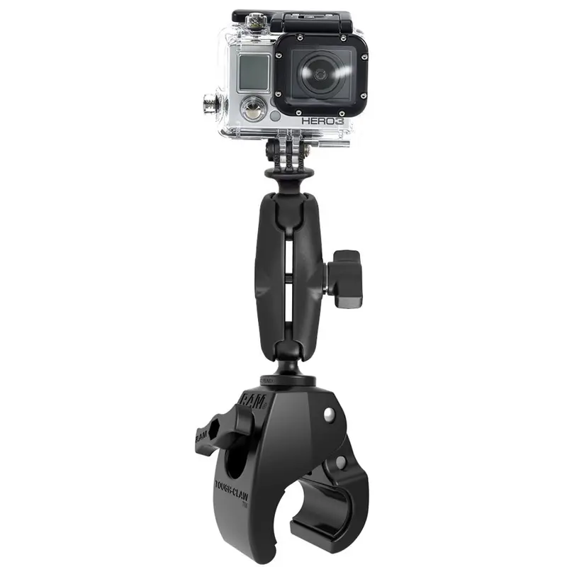 Ram Mount Medium Tough-Claw Mount W/Custom Gopro Hero Adapter [Rap-B-404-Gop1u] 1