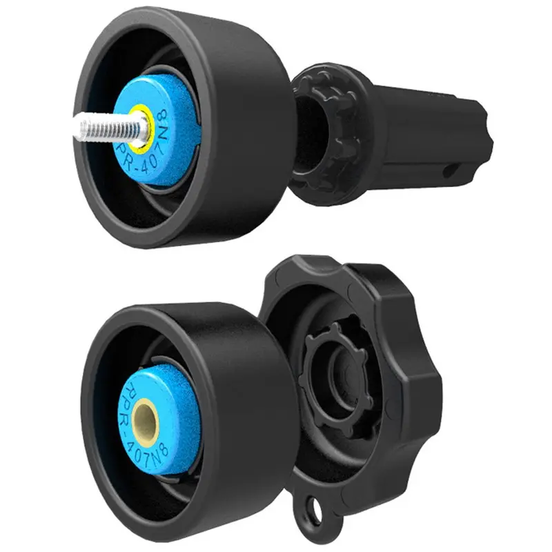Ram Mount Pin-Lock Security Kit F/ 1.5" C Size Mounts And Gimbal Bracket [Rap-S-Knob5-Gu] 1