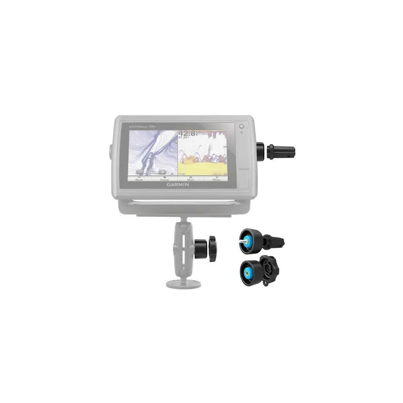 Ram Mount Pin-Lock Security Kit F/ 1" B Size Mounts And Gimbal Bracket [Rap-S-Knob3-Gu] 1