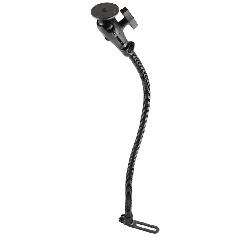 Ram Mount Pod I Universal No-Drill Vehicle Mount W/24" Rigid Aluminum Rod  1.5" Diameter Ball Round Adapter Base [Ram-316-1-24-202U] 1