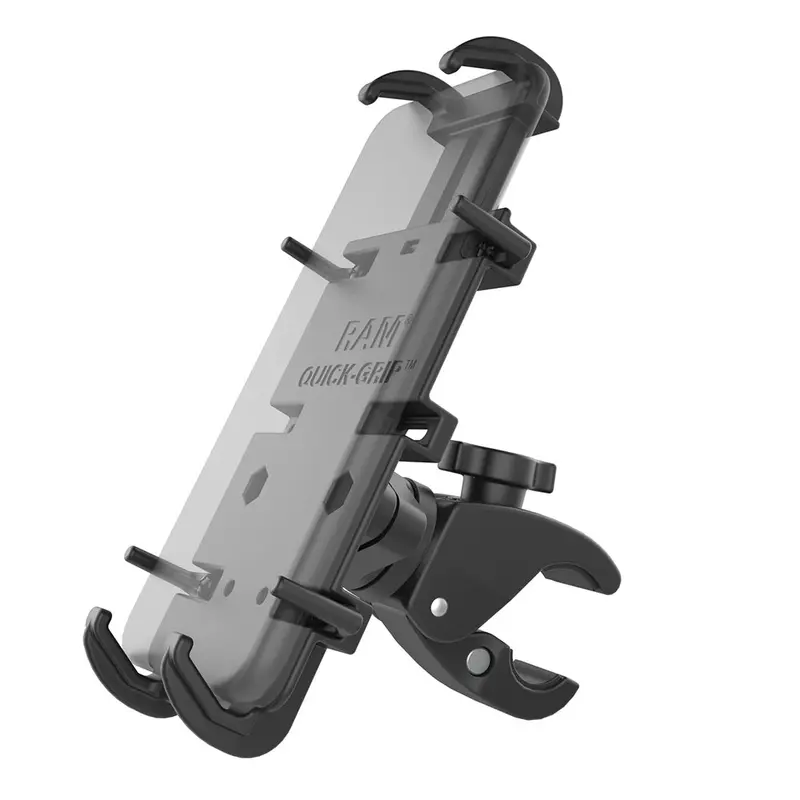 Ram Mount Quick-Grip Xl Phone Mount W/Low-Profile Tough-Claw [Ram-Hol-Pd4-400-1U] 1