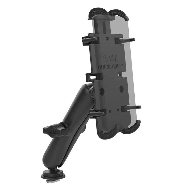 Ram Mount Quick-Grip Xl Phone Mount W/Track Ball Base - Long [Ram-Hol-Pd4-C-354-Tra1u] 1