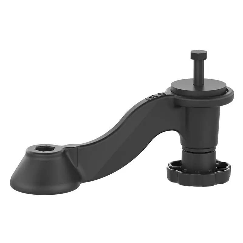 Ram Mount Ram 6" Curved Extension Swing Arm F/Horizontal  Vertical Mounts [Ram-109-1Au] 1