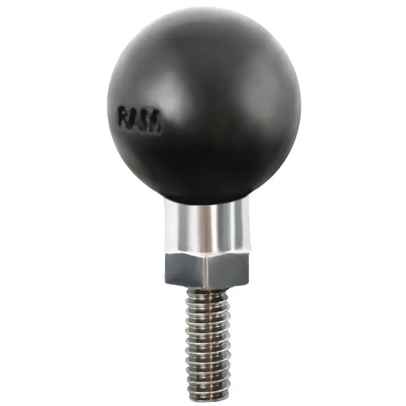 Ram Mount Ram Ball Adapter W/1/4"-20 X 1/2" Threaded Stud [Ram-B-273-1U] 1