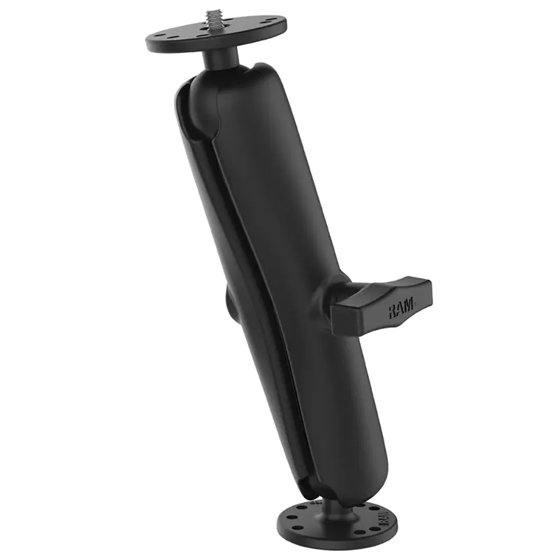 Ram Mount Ram Double Ball Mount W/1/4"-20 Male Thread - Long Arm [Ram-101Au-D] 1