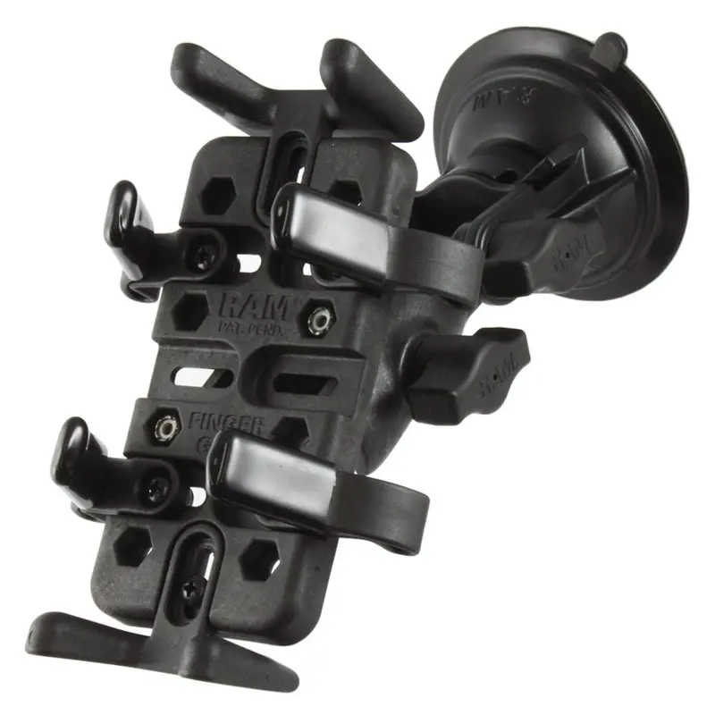 Ram Mount Ram Finger-Grip Universal Mount W/Ram Twist-Lock Suction Cup [Rap-B-104-224-Un4u] 1