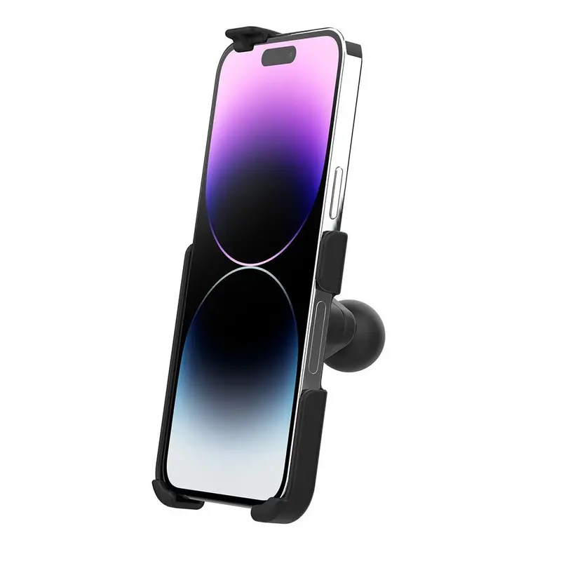 Ram Mount Ram Form-Fit Holder F/Iphone 13 Pro Max, 14 Plus  Pro Max W/Ball [Ram-Hol-Ap39bu] 1