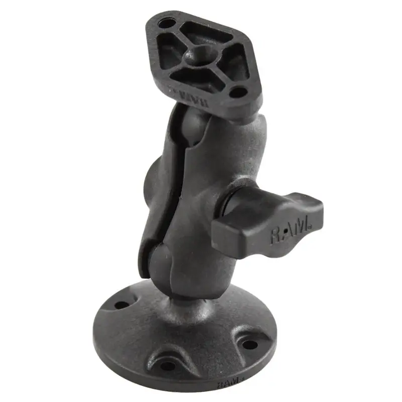 Ram Mount Ram High-Strength Composite Drill-Down Mount W/Diamond Plate [Rap-B-138-Au] 1
