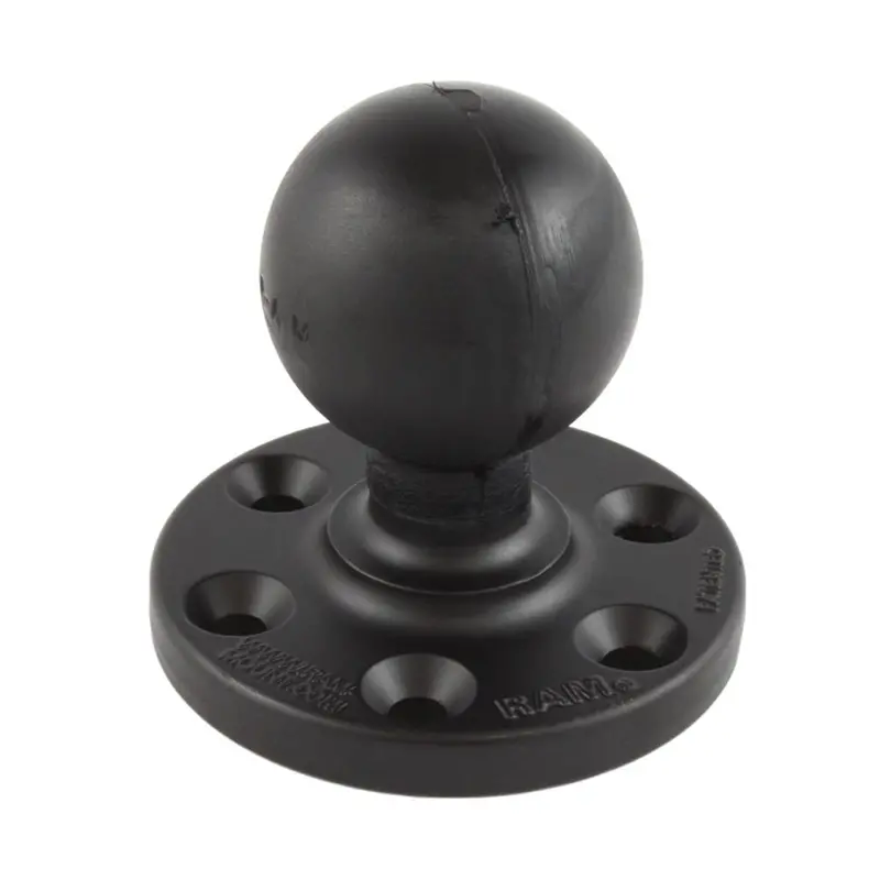 Ram Mount Ram Large Round Plate W/6-Hole Pattern  Ball [Ram-D-202U-Sym1] 1