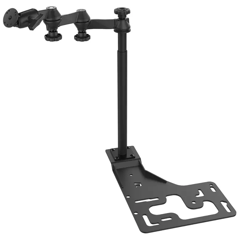 Ram Mount Ram No-Drill Universal Mount W/ Double Swing Arm F/Heavy Duty Trucks [Ram-Vb-168-Sw2] 1