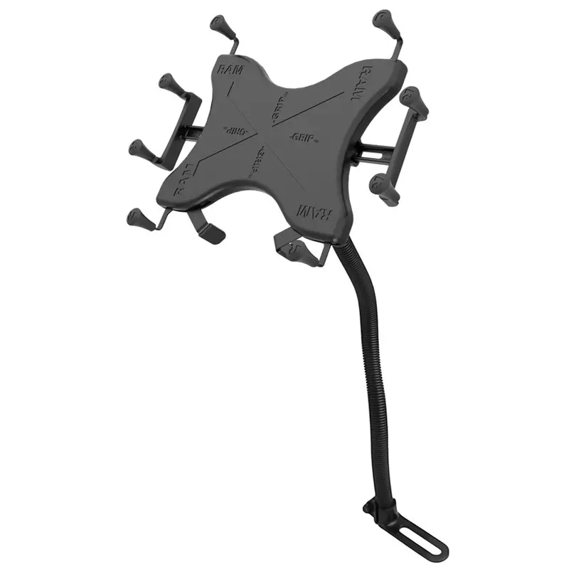 Ram Mount Ram Pod I Universal No-Drill Vehicle Mount W/Universal X-Grip Iii Holder F/Large Tablets [Ram-B-316-1-Un9] 1