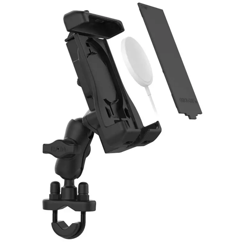 Ram Mount Ram Quick-Grip Handlebar Mount F/Apple Magsafe Compatible Phones [Ram-B-149Z-A-Un15wu] 1