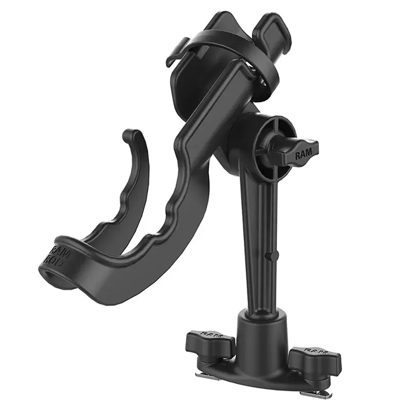 Ram Mount Ram Rod Fishing Rod Holder W/Dual T-Bolt Track Base [Rap-114-421] 1
