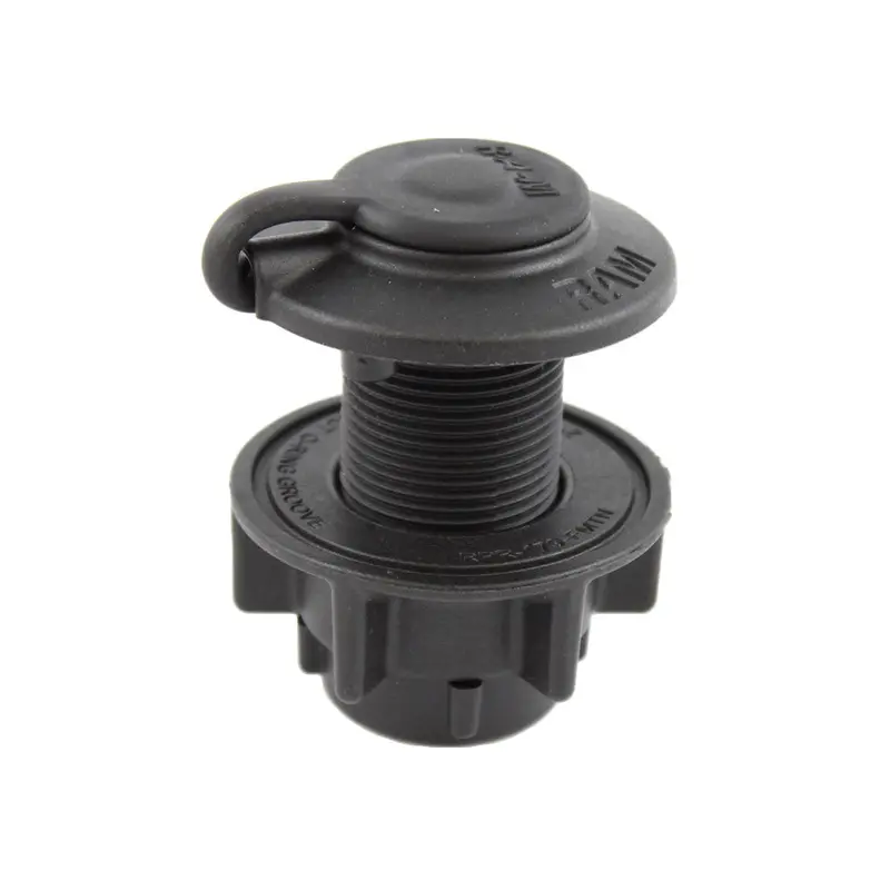 Ram Mount Ram Rod Round Flush Base For Spline Posts [Ram-114Fmtu] 1