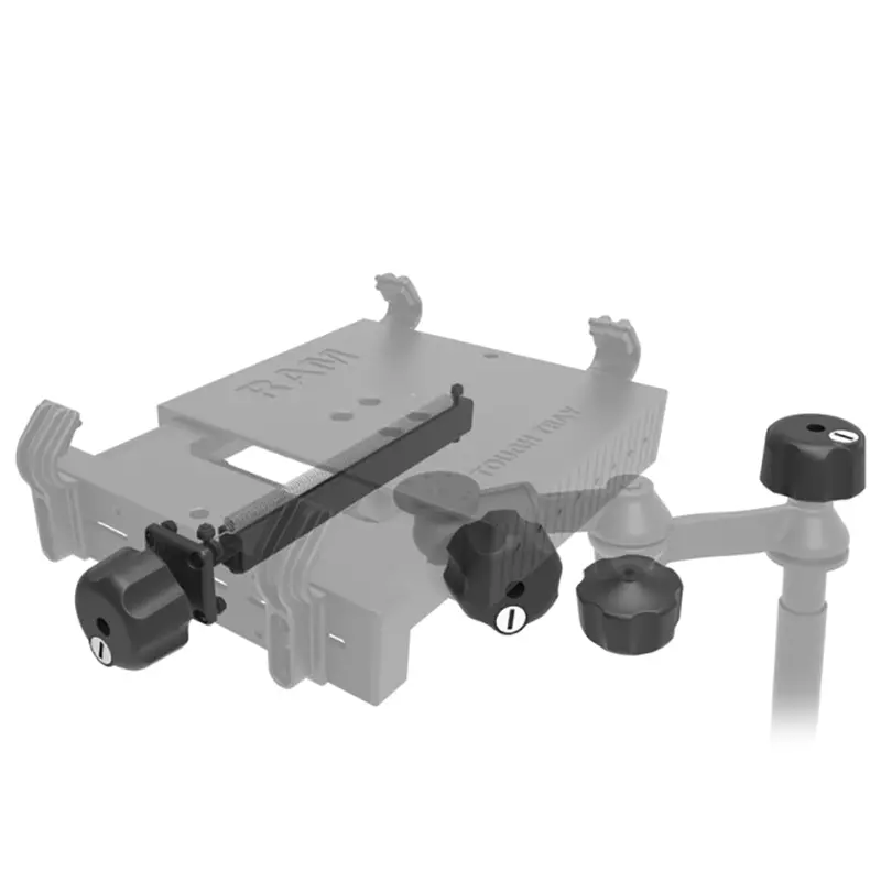 Ram Mount Ram Safe-N-Secure Locking Kit F/Ram Tough-Tray  Swing Arms [Ram-234-Lku] 1