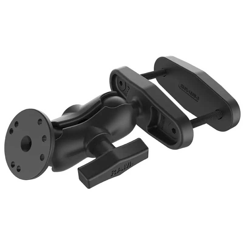 Ram Mount Ram Square Post Clamp Mount F/Posts Up To 3" Wide [Ram-101U-B-247-3] 1