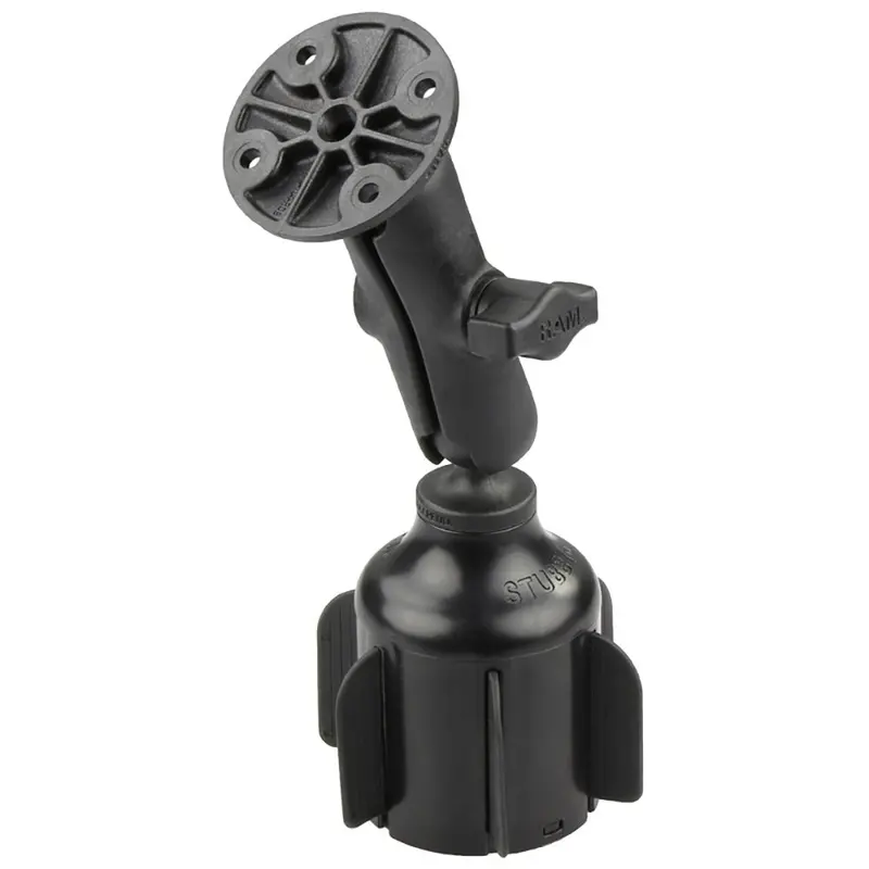 Ram Mount Ram Stubby Cup Holder Mount W/Round Plate [Rap-B-299-4-202U] 1