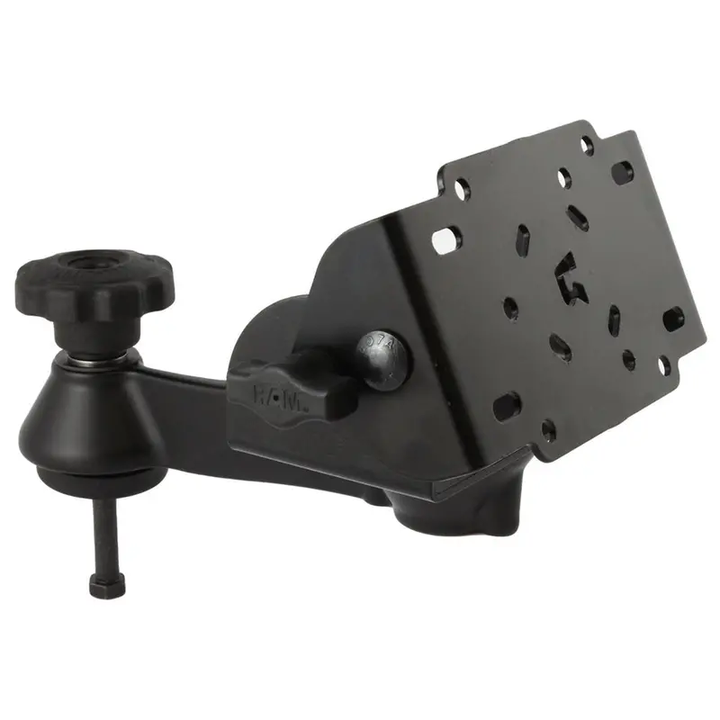 Ram Mount Ram Tilt-N-Turn 90-Degree Bracket W/Single Swing Arm [Ram-Vb-Tnt90-1] 1