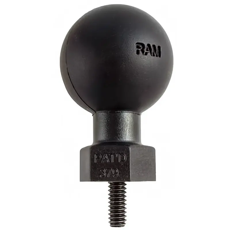 Ram Mount Ram Tough-Ball W/1/4"-20 X .50" Threaded Stud F/Kayaks [Rap-379U-252050-Kay1] 1