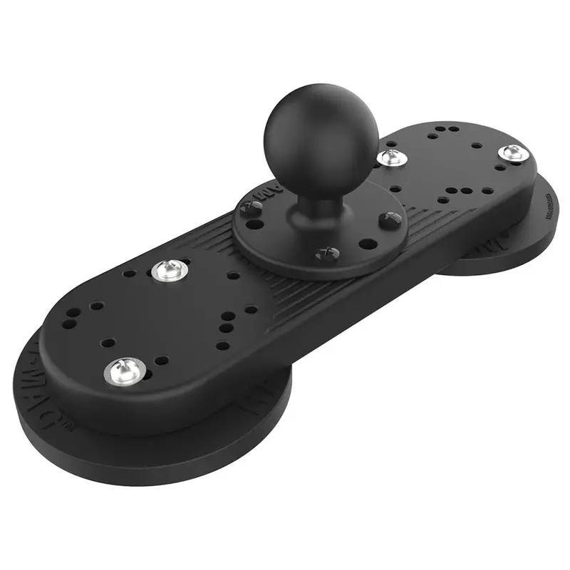Ram Mount Ram Tough-Mag Double Magnetic Ball Base [Ram-202-333-Mag88u] 1