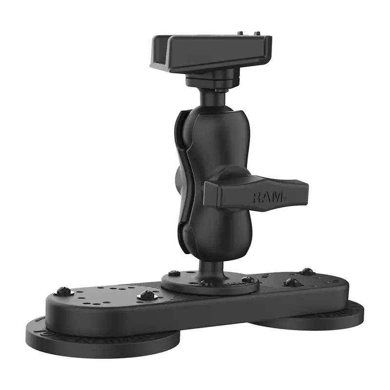 Ram Mount Ram Tough-Mag Double Magnetic Heavy Duty Mount F/Starlink Mini [Ram-202-333-Mag88-B-Sta1u] 1