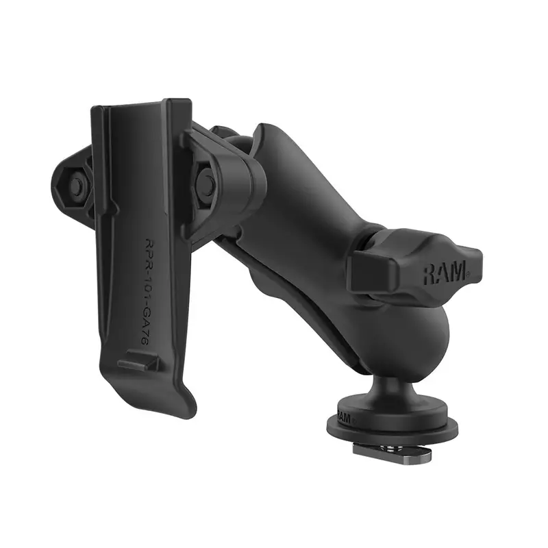 Ram Mount Ram Track Ball Double Ball Mount W/Garmin Spine Clip Holder [Rap-B-202-Ga76-Tra1u] 1