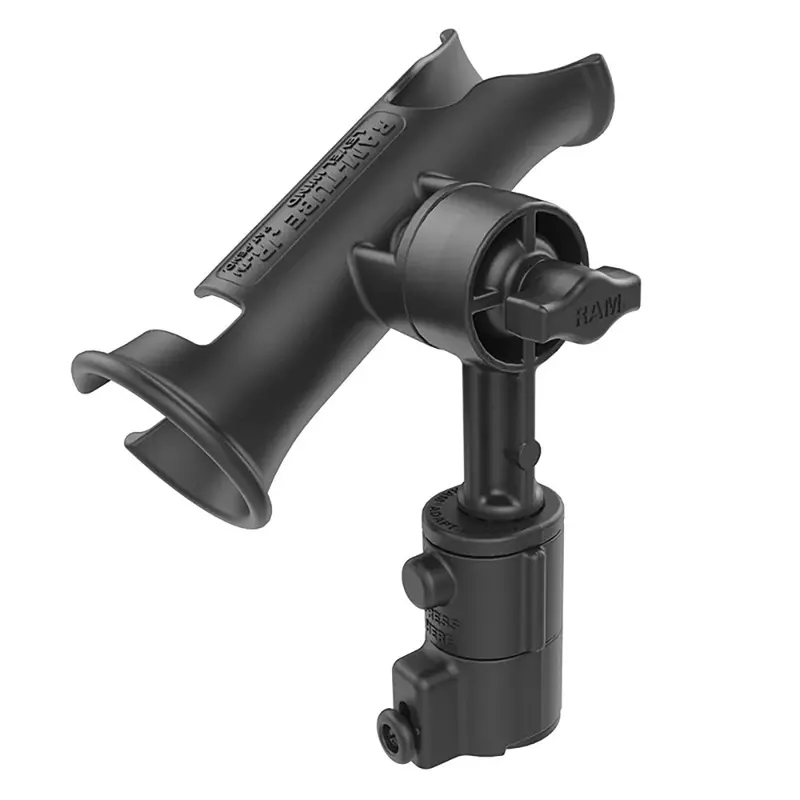 Ram Mount Ram Tube Jr. Holder W/Universal Adapt-A-Post Track Base - 4" Post [Rap-390-Saaputu] 1