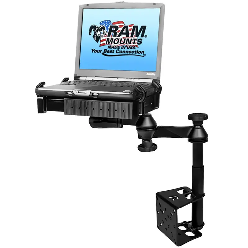 Ram Mount Ram Vertical Drill-Down Laptop Mount [Ram-Vb-184T-Sw1] 1