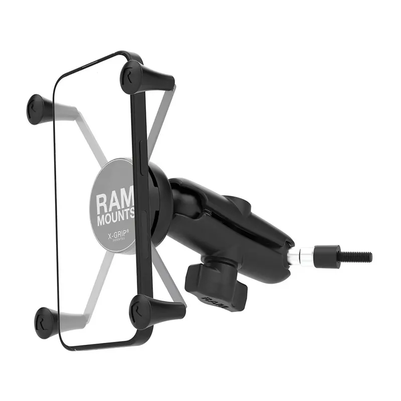 Ram Mount Ram X-Grip Large Phone Mount W/Grab Handle M6 Bolt Base [Ram-B-186-M6-Un10u] 1