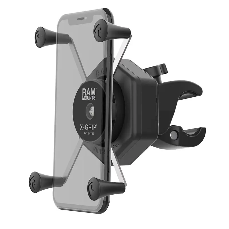 Ram Mount Ram X-Grip Large Phone Mount W/Vibe-Safe  Small Tough-Claw [Ram-Hol-Un10-462-400] 1