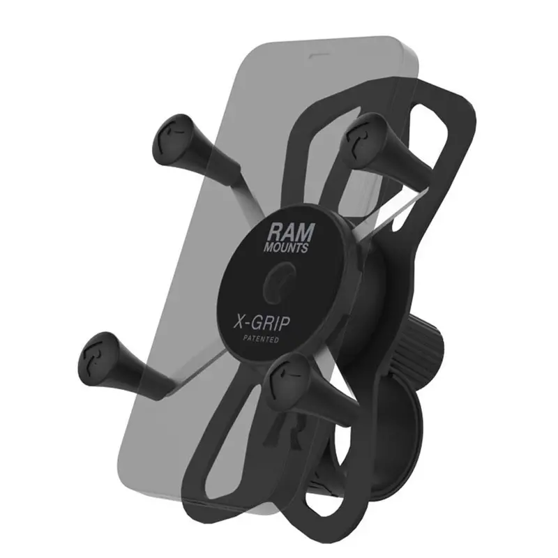 Ram Mount Ram X-Grip Phone Mount W/Ram Tough-Strap Handlebar Base [Rap-460-Un7u] 1