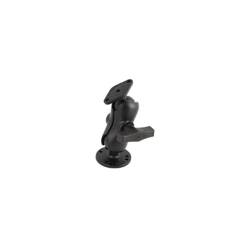 Ram Mount Screw Down Surface Mount Short Arm 1.5" Ball [Ram-138U-B] 1