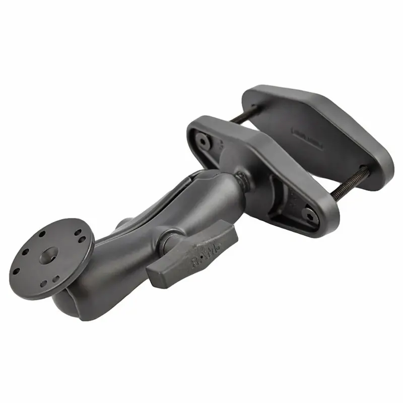 Ram Mount Square Post Clamp F/Posts Up To 4" Wide W/Arm [Ram-101U-247-4] 1