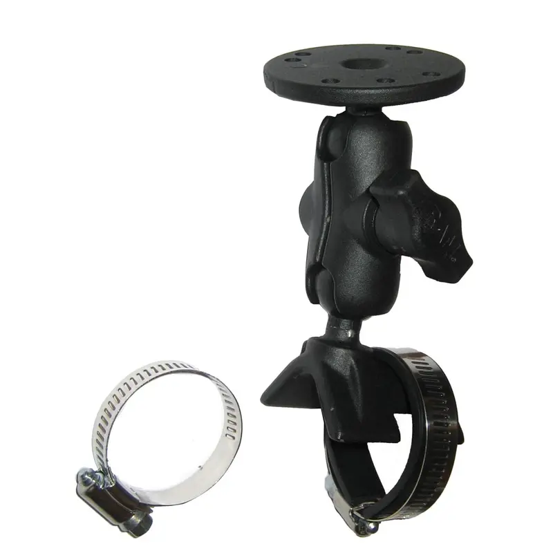 Ram Mount Strap Mount W/Short Arm & Round Base [Ram-B-108U-A] 1