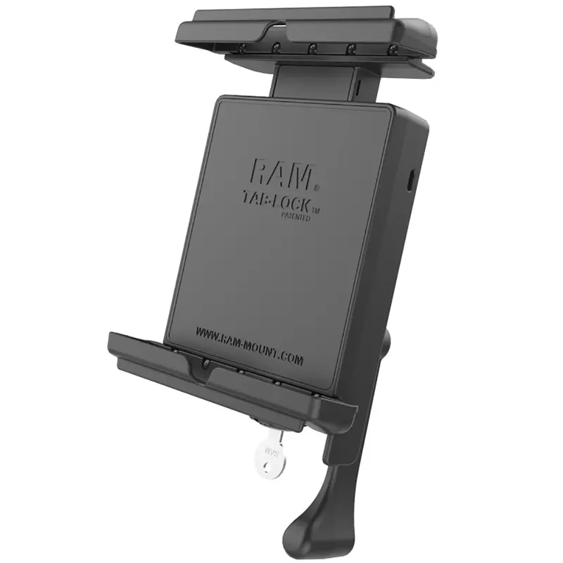 Ram Mount Tab-Lock Locking Cradle F/Apple Ipad Mini 1-3 W/Case, Skin  Sleeve [Ram-Hol-Tabl12u] 1