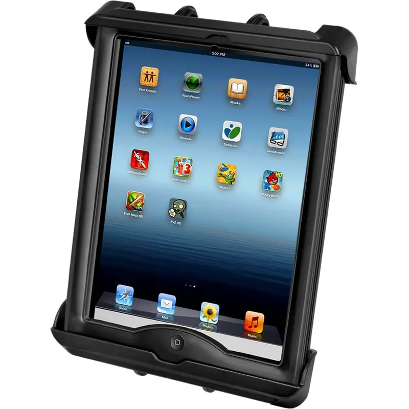 Ram Mount Tab-Tite Universal Clamping Cradle F/Apple Ipad W/Lifeproof & Lifedge Cases [Ram-Hol-Tab17u] 1