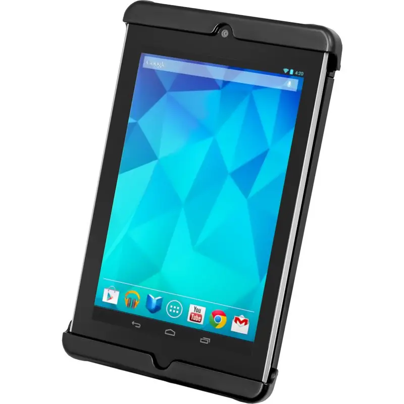 Ram Mount Tab-Tite Universal Clamping Cradle F/Google Nexus 7 W/ Or W/O Light Duty Sleeve [Ram-Hol-Tab18u] 1