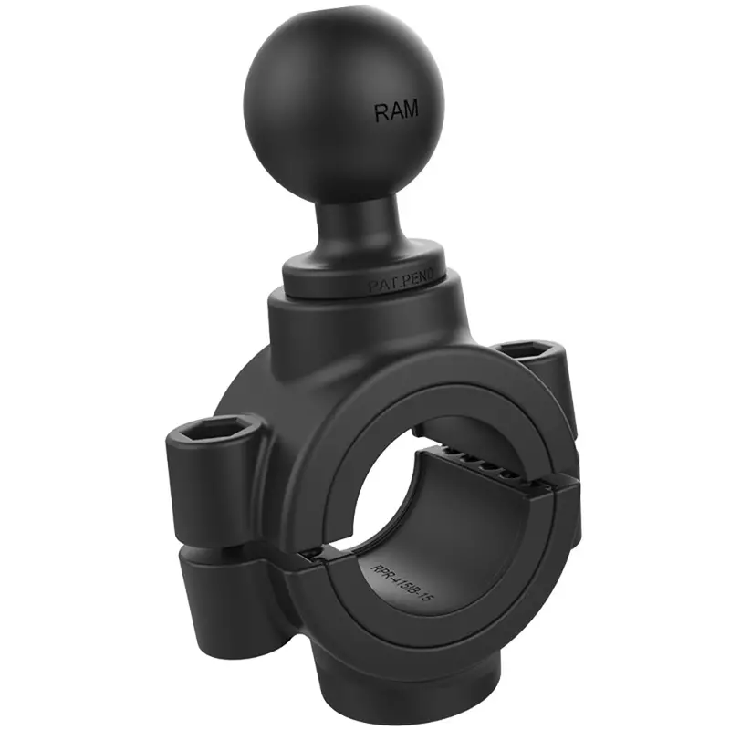 Ram Mount Torque 1-1/2" - 2" Diameter Rail Base With 1.5" Pin-Lock Ball [Ram-351-415-15-2U] 1