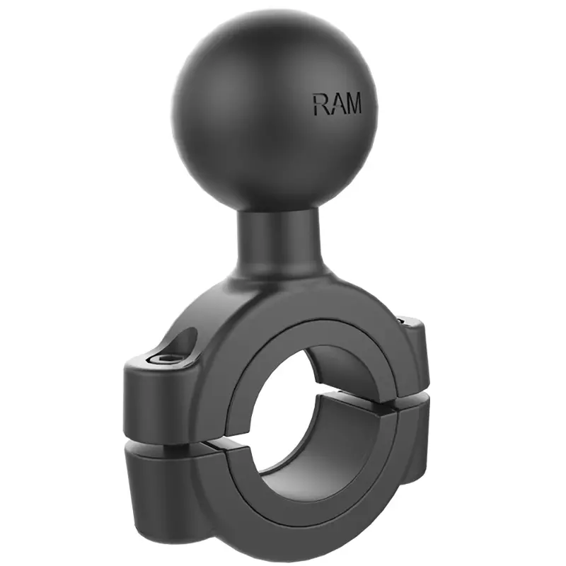 Ram Mount Torque 1-1/8" - 1-1/2" Diameter Handlebar/Rail Base With C Size 1.5" Ball [Ram-408-112-15U] 1